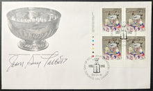 Load image into Gallery viewer, Montreal Canadiens Signed First Day Covers x4 Autographed Provovost Talbot Bonin