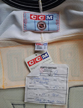 Load image into Gallery viewer, 1995-96 Dave Reid Pooh Bear Boston Bruins Alternate CCM Customized Jersey NHL