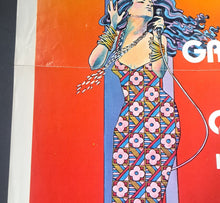 Load image into Gallery viewer, 1972 “Filmore” Original Full Size Movie Poster Santana Grateful Dead Rock & Roll