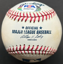 Load image into Gallery viewer, John Mayberry Signed Autographed MLB Rawlings Baseball PSA Kansas City Royals