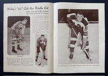 Load image into Gallery viewer, 1939 Stanley Cup Semi-Final Boston Garden Playoff Program Hockey NHL Bruins