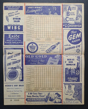 Load image into Gallery viewer, 1947 Philadelphia Phillies Blue Jay Logo Vintage Baseball MLB Program