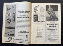 Load image into Gallery viewer, 1967 Winnipeg Arena Program Alan Cup Drumheller Miners Cdn Mens Hockey Team
