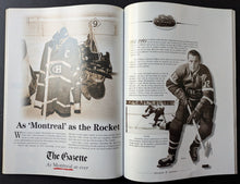 Load image into Gallery viewer, 1996 Montreal Canadians Forum Final Game Program LE Dallas Stars Vtg NHL