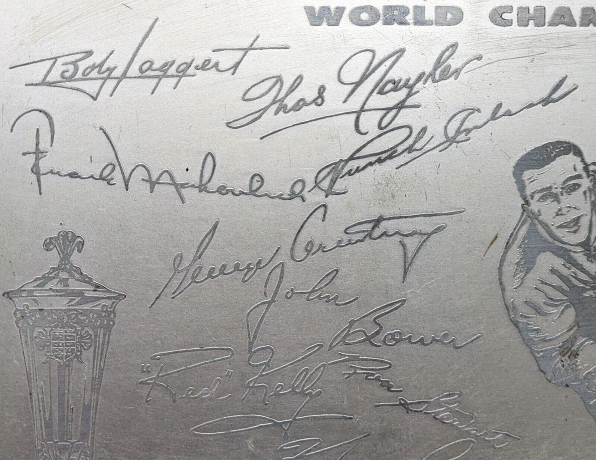 Stephen Silver　ステファン・シルバー　直筆サイン 1962-63 Toronto Maple Leafs Stanley Cup Team Facsimile Signature