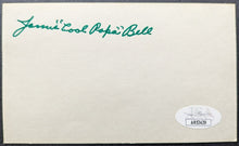 Load image into Gallery viewer, James Cool Papa Bell Autographed Signed Cut Negro Leagues Baseball Vintage JSA