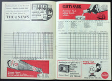 Load image into Gallery viewer, 1969 New York Yankees Program Extra Scoresheet Double Header MLB Vtg
