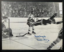 Load image into Gallery viewer, Bobby Orr Signed Autographed Photo 1970 Bruins Stanley Cup Winning Goal JSA COA