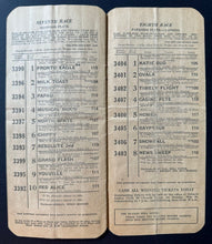 Load image into Gallery viewer, 1947 Woodbine Racetrack Rare Vintage King's Plate Program - Won By Moldy