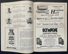 Load image into Gallery viewer, 1936 Toronto Maple Leafs Program Boston Bruins Charlie Conacher NHL Hockey VTG