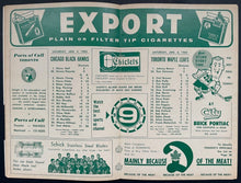Load image into Gallery viewer, 1964 Toronto Maple Leaf Gardens Autographed Game Program x20 Signed NHL LOA JSA