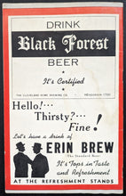 Load image into Gallery viewer, 1938 Cleveland Indians Official Score Card Boston Red Sox Baseball MLB Vintage