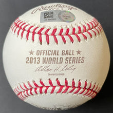 Load image into Gallery viewer, David Ortiz Autographed 2013 World Series Baseball Signed Boston Red Sox Fanatic