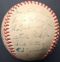 Load image into Gallery viewer, 1950 International League Toronto Maple Leaf Team Autographed Signed Baseball