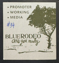 Load image into Gallery viewer, Blue Rodeo Signed x6 Autographed Photo With Backstage Pass Music Canadian Rock