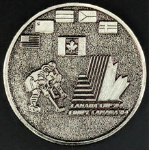 Load image into Gallery viewer, 1984 Canada Cup Hockey Tournament Participation Medal in Original Box Vintage