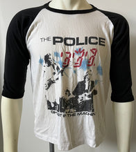 Load image into Gallery viewer, 1982 The Police Baseball Style Band T-Shirt Vintage Ghost In The Machine Tour