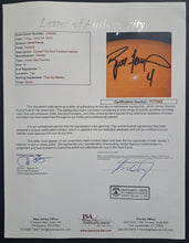 Load image into Gallery viewer, Brett Favre Autographed Signed Green Bay Packers NFL Football Helmet JSA LOA