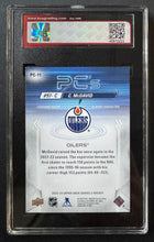 Load image into Gallery viewer, 2023-24 Upper Deck #PC-11 Connor McDavid Hockey Card KSA 9.5 NGM NHL Edmonton