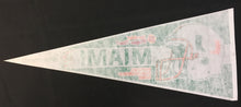 Load image into Gallery viewer, 1987 Fiesta Bowl National Championship Pennant Miami Hurricanes NCAA Football