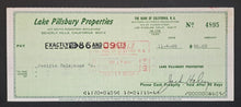 Load image into Gallery viewer, 1969 Jack Haley Signed Cheque Vintage Celebrity Actor TIn Man JSA Authenticated