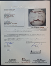 Load image into Gallery viewer, George Steinbrenner Autographed Signed Baseball New York Yankees MLB JSA COA