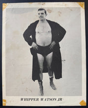 Load image into Gallery viewer, 1970s Photo Professional Wrestler Whipper Watson Jr.