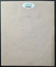 Load image into Gallery viewer, 1950 Detroit Tigers Multi Signed x6 Sheet From Autograph Book JSA Baseball MLB