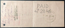 Load image into Gallery viewer, 1946 J. Paul Getty Autographed Signed Personal Cheque JSA Historic Industrialist