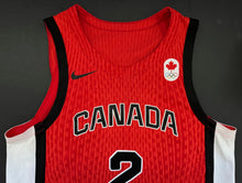 Load image into Gallery viewer, Shai Gilgeous-Alexander 2024 Olympics Game-Worn Red Team Canada Jersey LOA