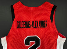 Load image into Gallery viewer, Shai Gilgeous-Alexander 2024 Olympics Game-Worn Red Team Canada Jersey LOA