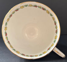 Load image into Gallery viewer, Montreal Alouettes 1950s CFL Tea Cup + Saucer Bone China Royal Stafford Grey Cup