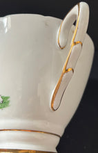 Load image into Gallery viewer, Montreal Alouettes 1950s CFL Tea Cup + Saucer Bone China Royal Stafford Grey Cup