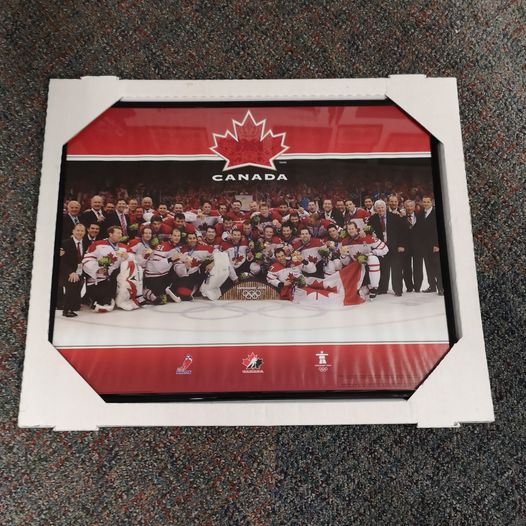 Team Canada Ice Hockey Gold Medal Winner. 2010 Winter Olympics in Vanc ...
