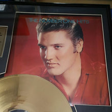 Load image into Gallery viewer, Elvis Presley 24K Plated Framed The Number One Hits Album
