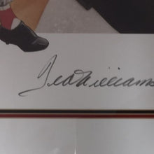 Load image into Gallery viewer, Autographed Limited Edition Ted Williams Fine Art Lithograph By Michael Elins