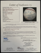 Load image into Gallery viewer, Mickey Mantle Willie Mays + Snider + Ford Multi Signed Autographed Baseball JSA