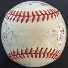 Load image into Gallery viewer, Mickey Mantle Willie Mays + Snider + Ford Multi Signed Autographed Baseball JSA