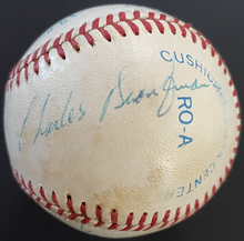 Load image into Gallery viewer, Mickey Mantle Willie Mays + Snider + Ford Multi Signed Autographed Baseball JSA