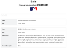 Load image into Gallery viewer, 2002 All-Star Game Baseball American League Team Signed x31 MLB Authenticated