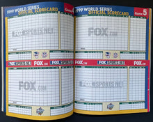 Load image into Gallery viewer, 1999 World Series Program New York Yankees v Atlanta Braves MLB Baseball