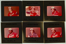 Load image into Gallery viewer, Atlanta Braves 6 Different 35mm Slides League Issued Vintage MLB