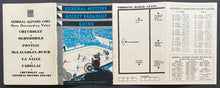 Load image into Gallery viewer, 1933-34 General Motors GM Hockey Broadcast Guide NHL Toronto Maple Leafs Maroons