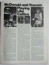 Load image into Gallery viewer, 1976 Boston Garden NBA Basketball Program Celtics Philadelphia 76ers Dave Cowens