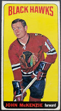 Load image into Gallery viewer, 1964-65 Vintage Chicago Blackhawks John McKenzie Topps Tallboy NHL Hockey Card