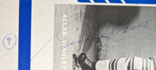 Load image into Gallery viewer, 1964 Stanley Cup Finals Game 7 Autographed x3 Program Signed Gordie Howe NHL JSA
