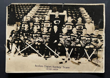 Load image into Gallery viewer, 1928 - 1929 Boston Tigers League Champions Hockey Team Photo
