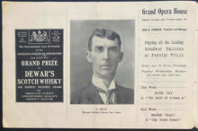 Load image into Gallery viewer, 1905 World Series Baseball Program Giants v Athletics Rare Original Authentic