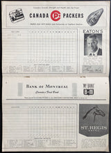 Load image into Gallery viewer, 1965 Vancouver Mounties Capilano Stadium Pacific Coast League Baseball Program