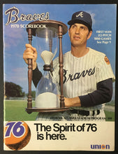 Load image into Gallery viewer, 1970 MLB Baseball Opening Day Atlanta Braves Stadium Program San Fran Giants